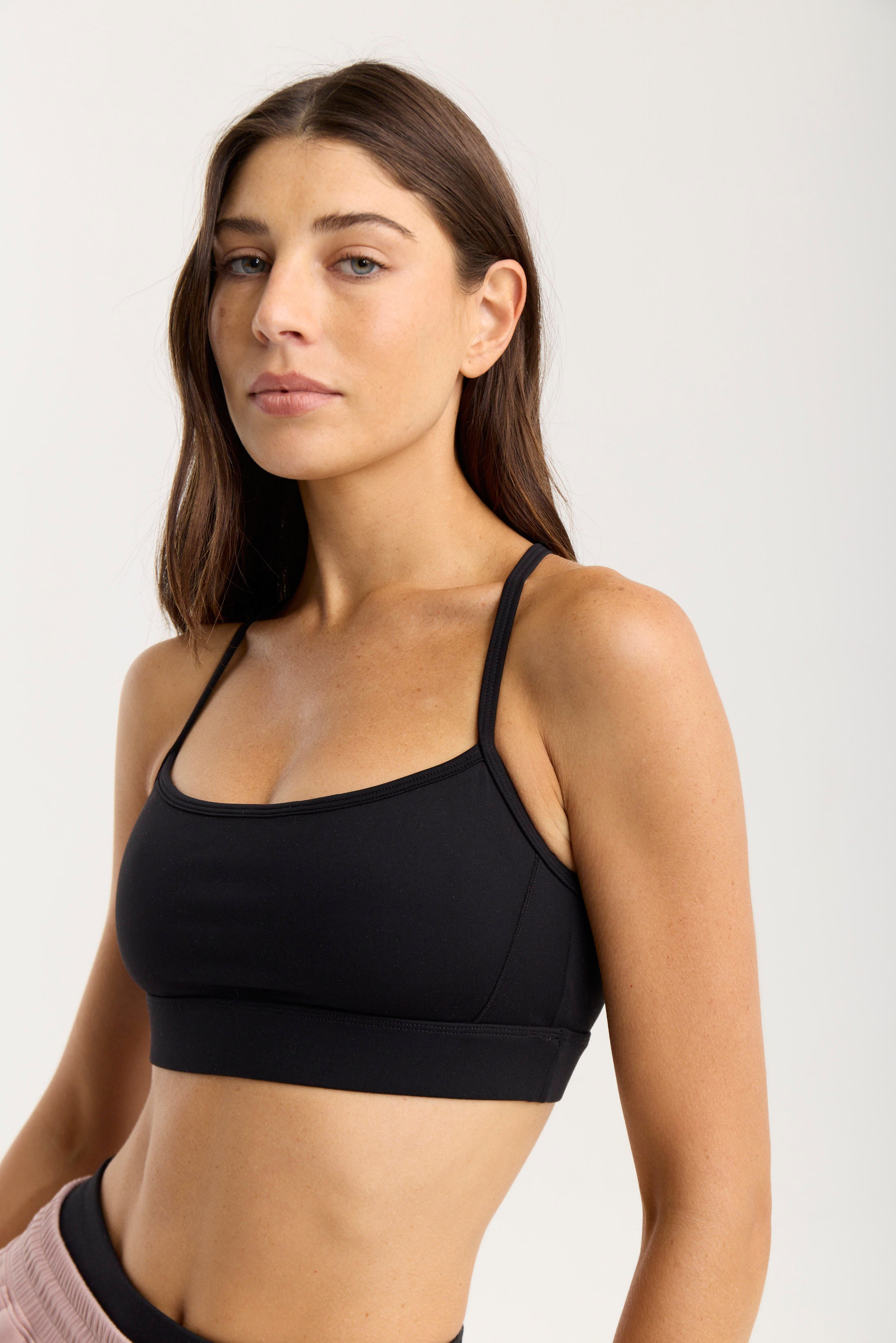 Conjunto Biker y Top CrossFlow - PureSkin® - Negro