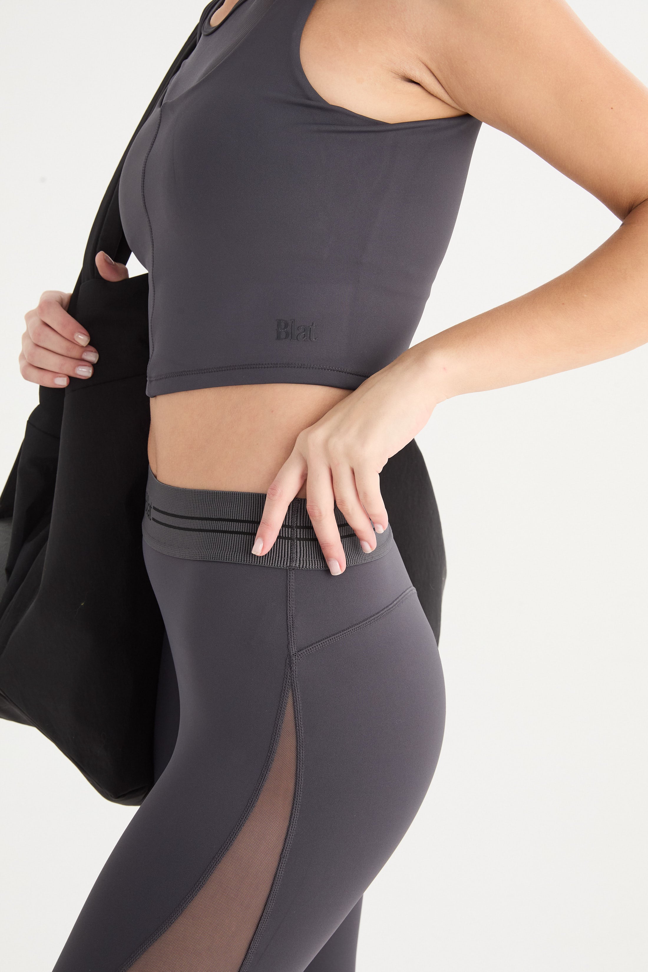 Calza Nysa - PureSkin® - Gris oscuro