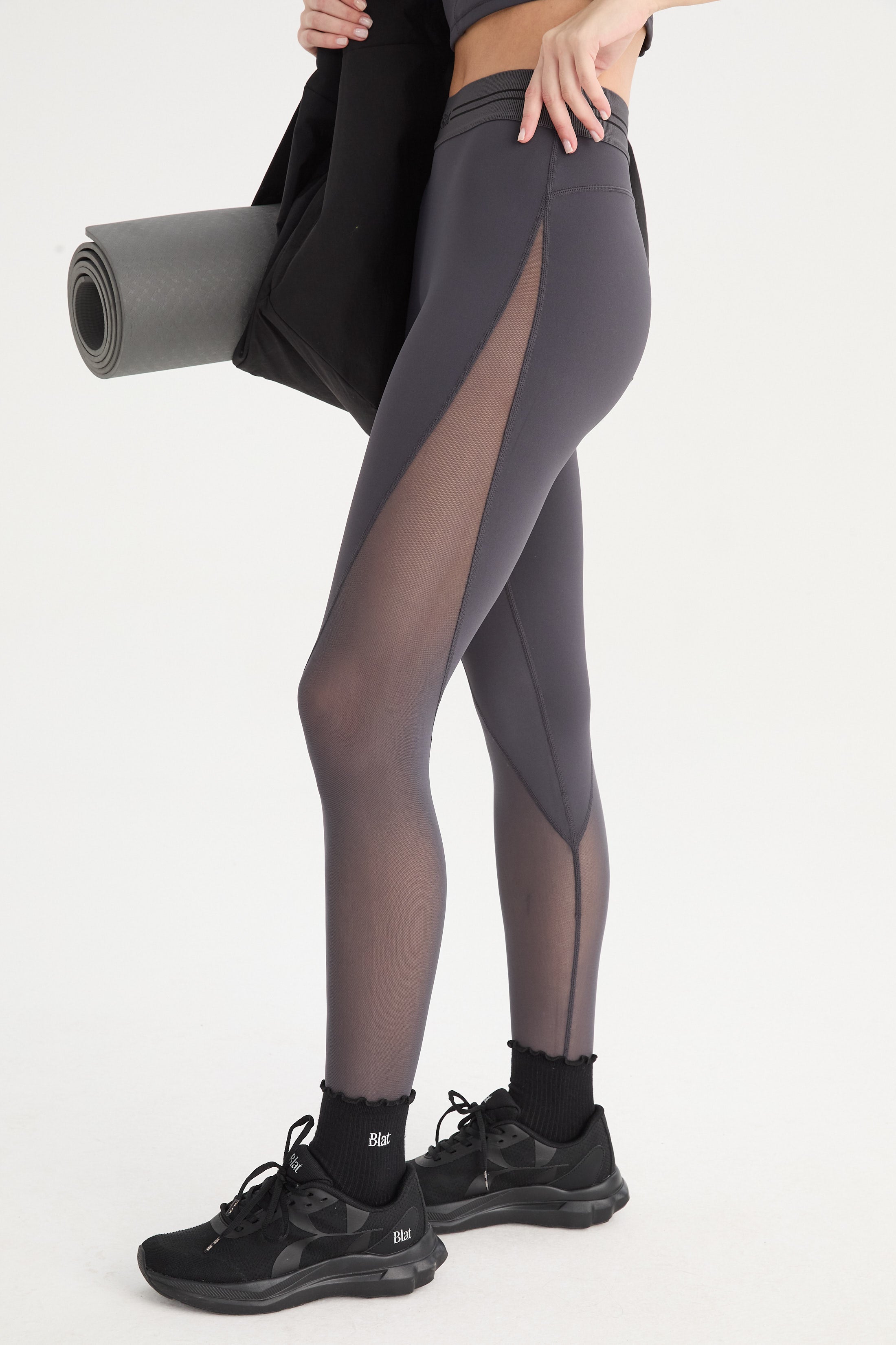 Calza Nysa - PureSkin® - Gris oscuro