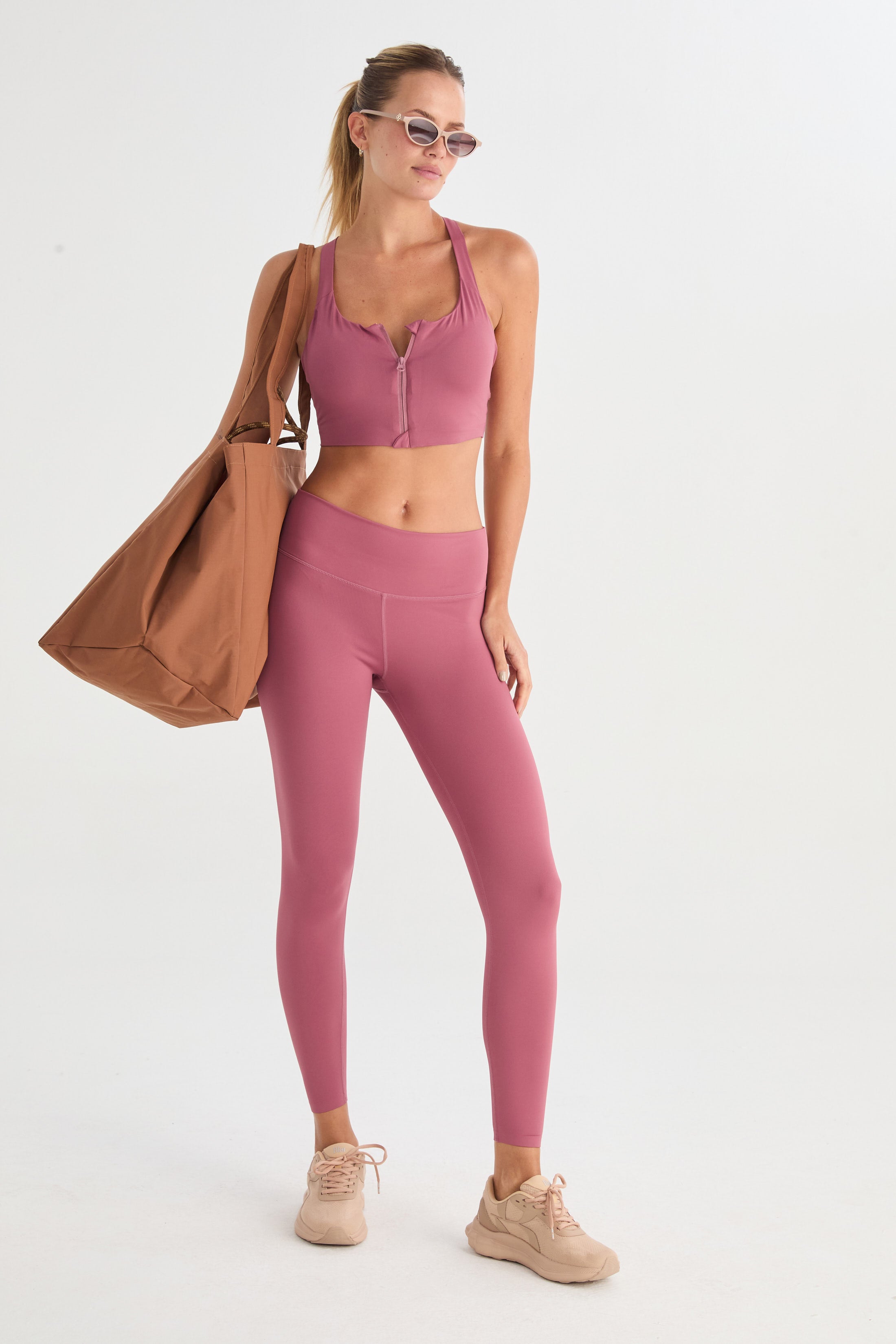 Calza Driftwood - PureSkin® - Rouge