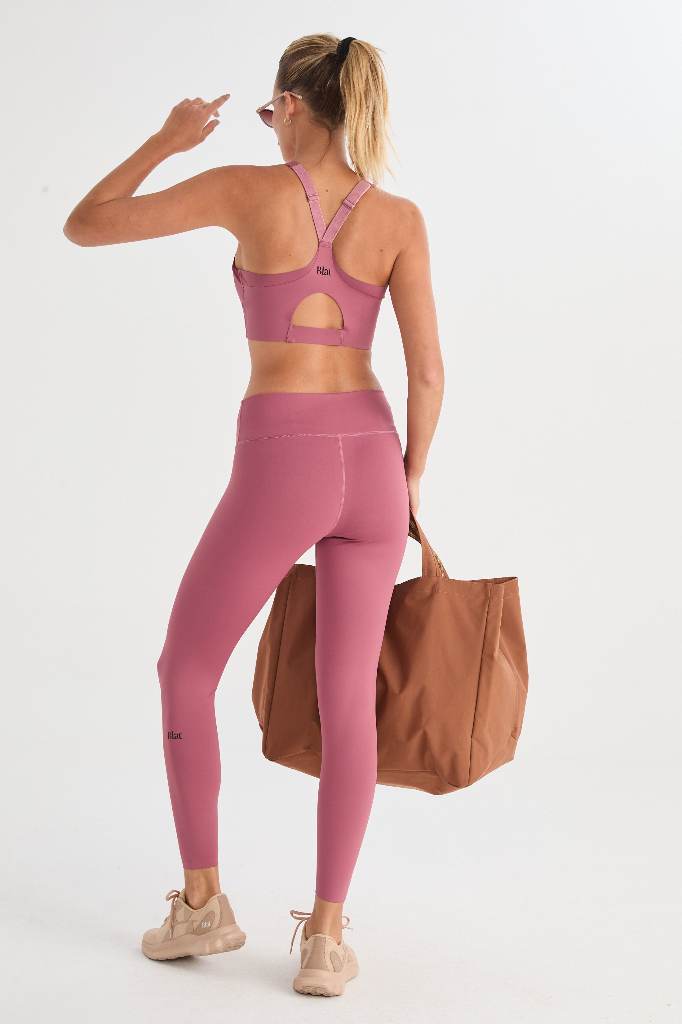 Calza Driftwood - PureSkin® - Rouge