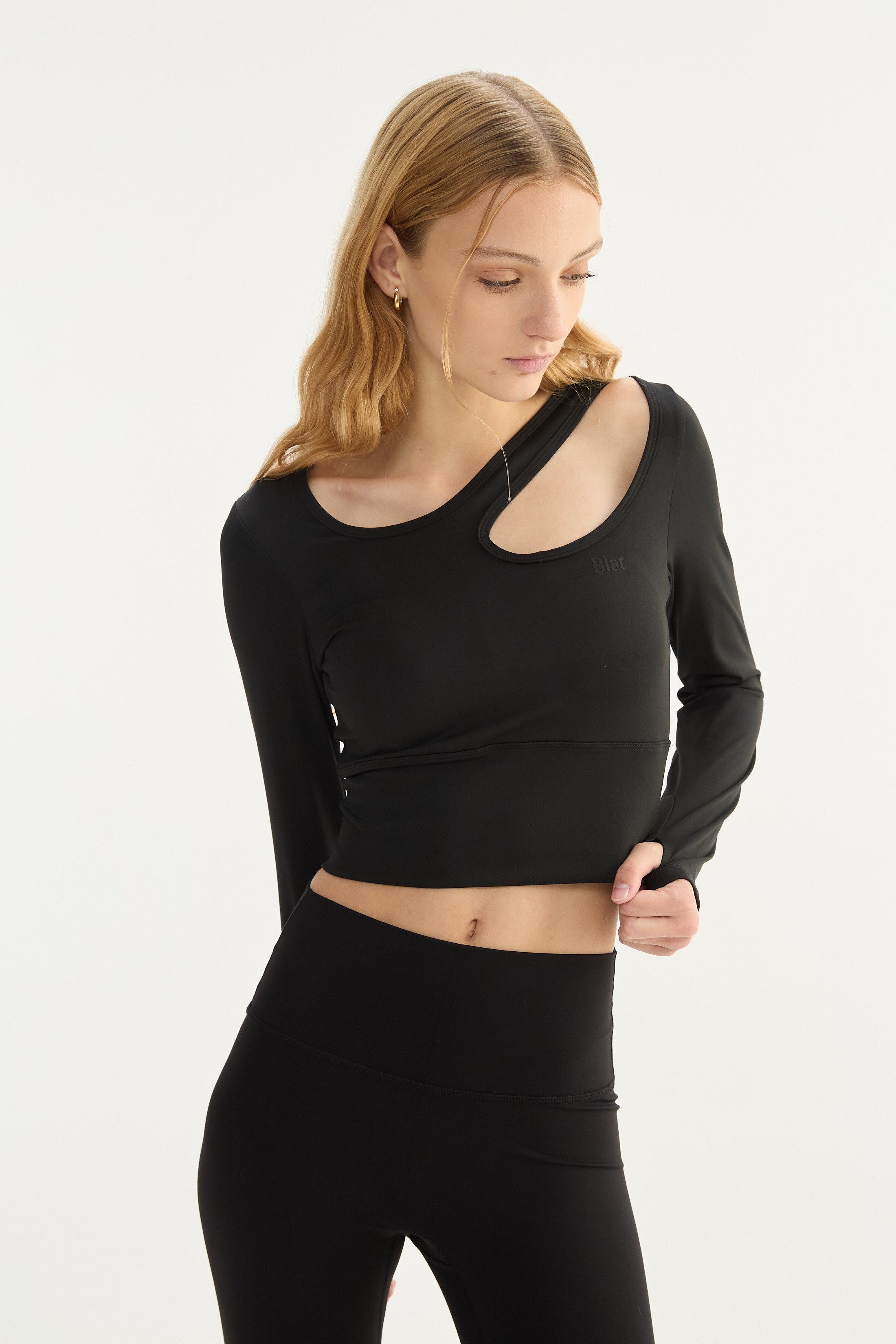 Top Manga Larga Eclipse - PureSkin® - Negro