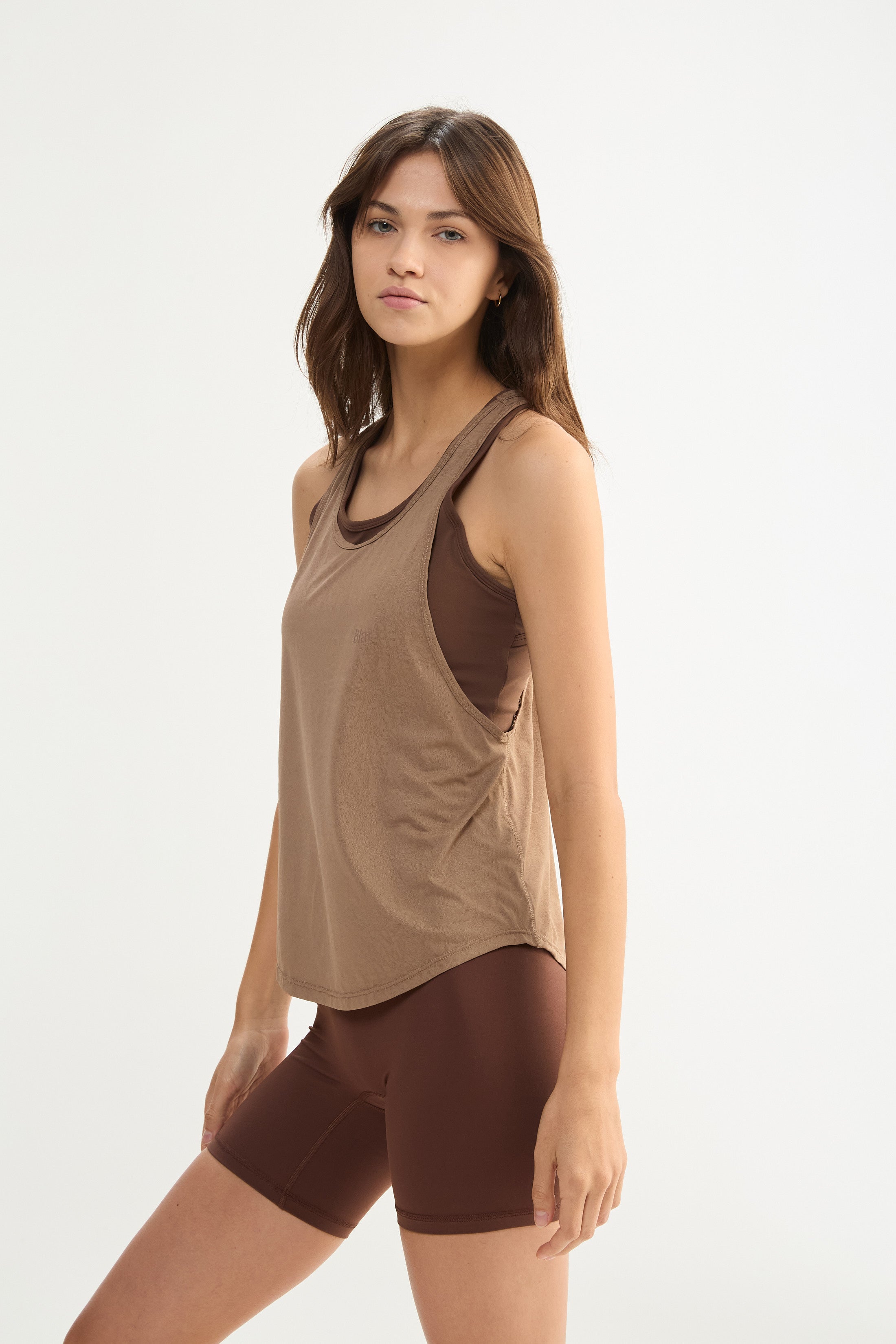 Remera Sin Mangas OV - PureSkin® - Visón