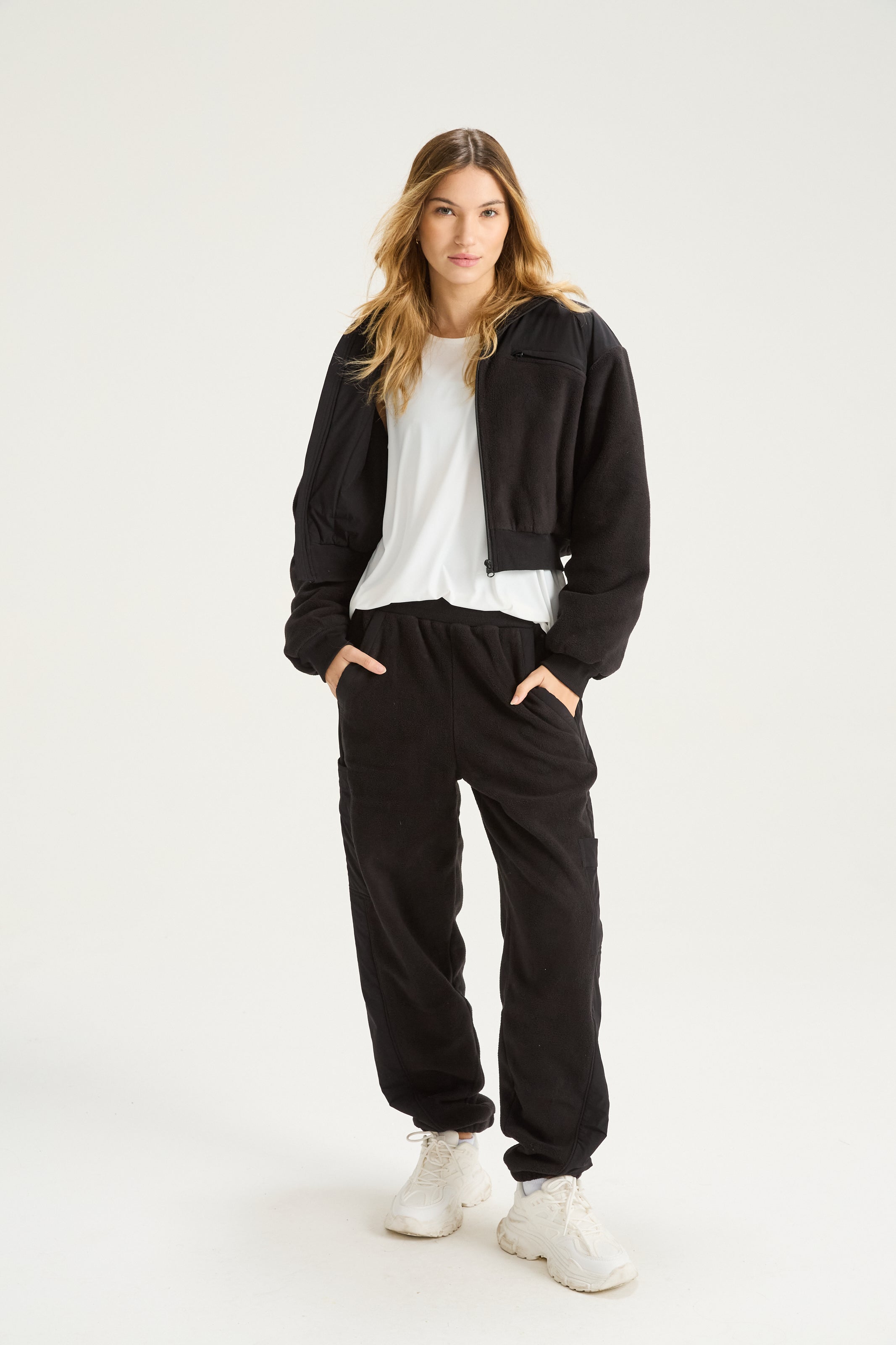 Campera Noon - Negro