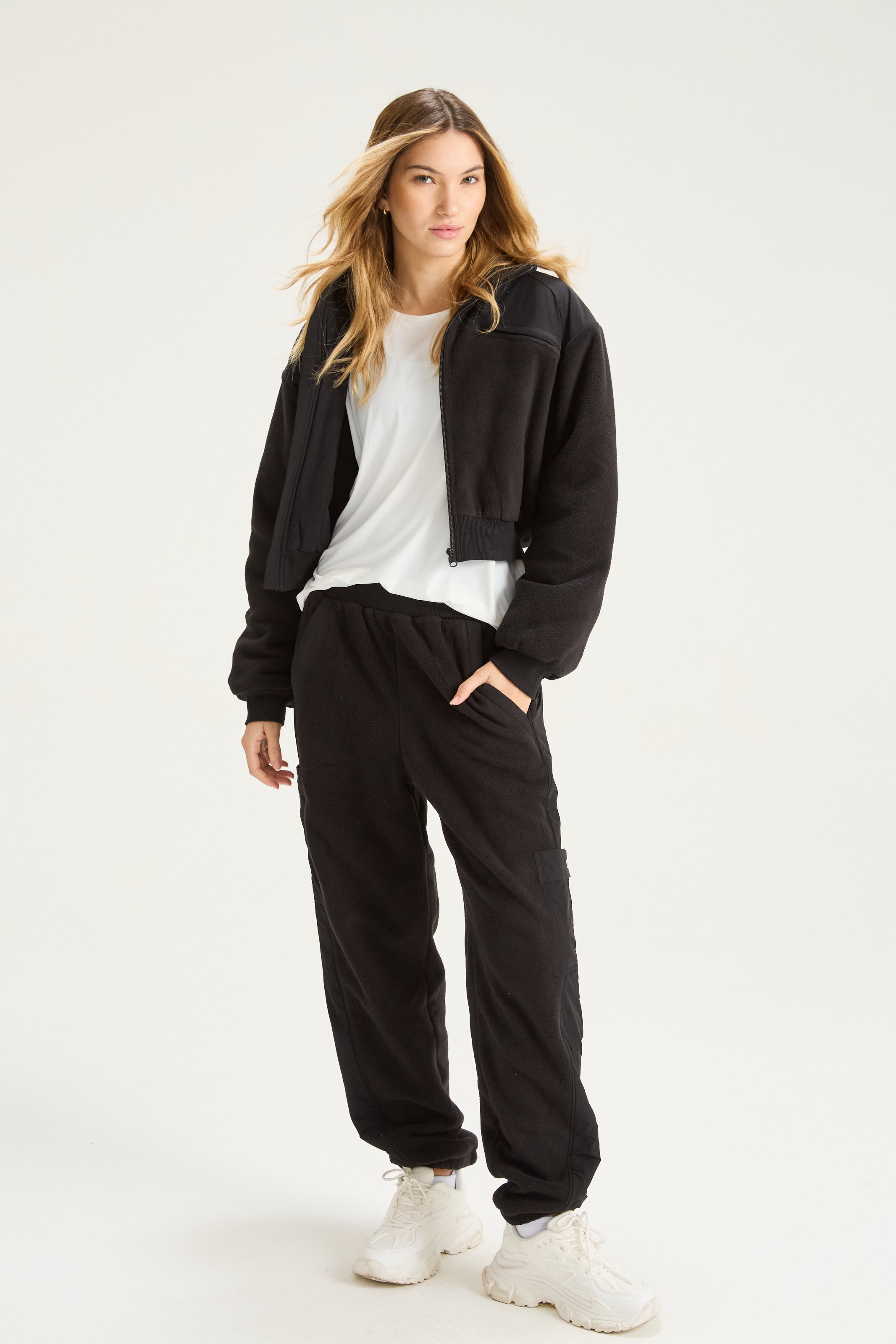 Campera Noon - Negro