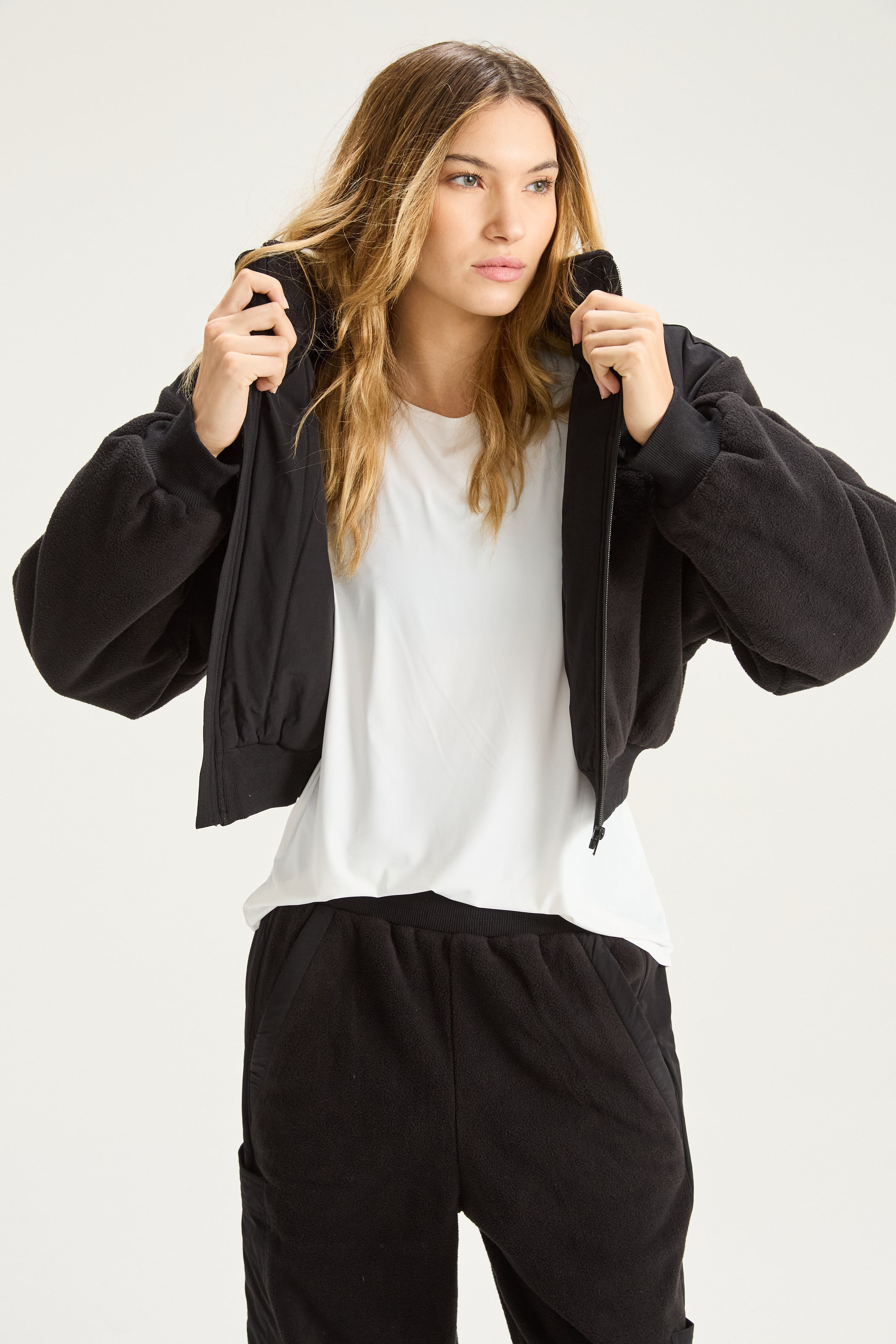 Campera Noon - Negro