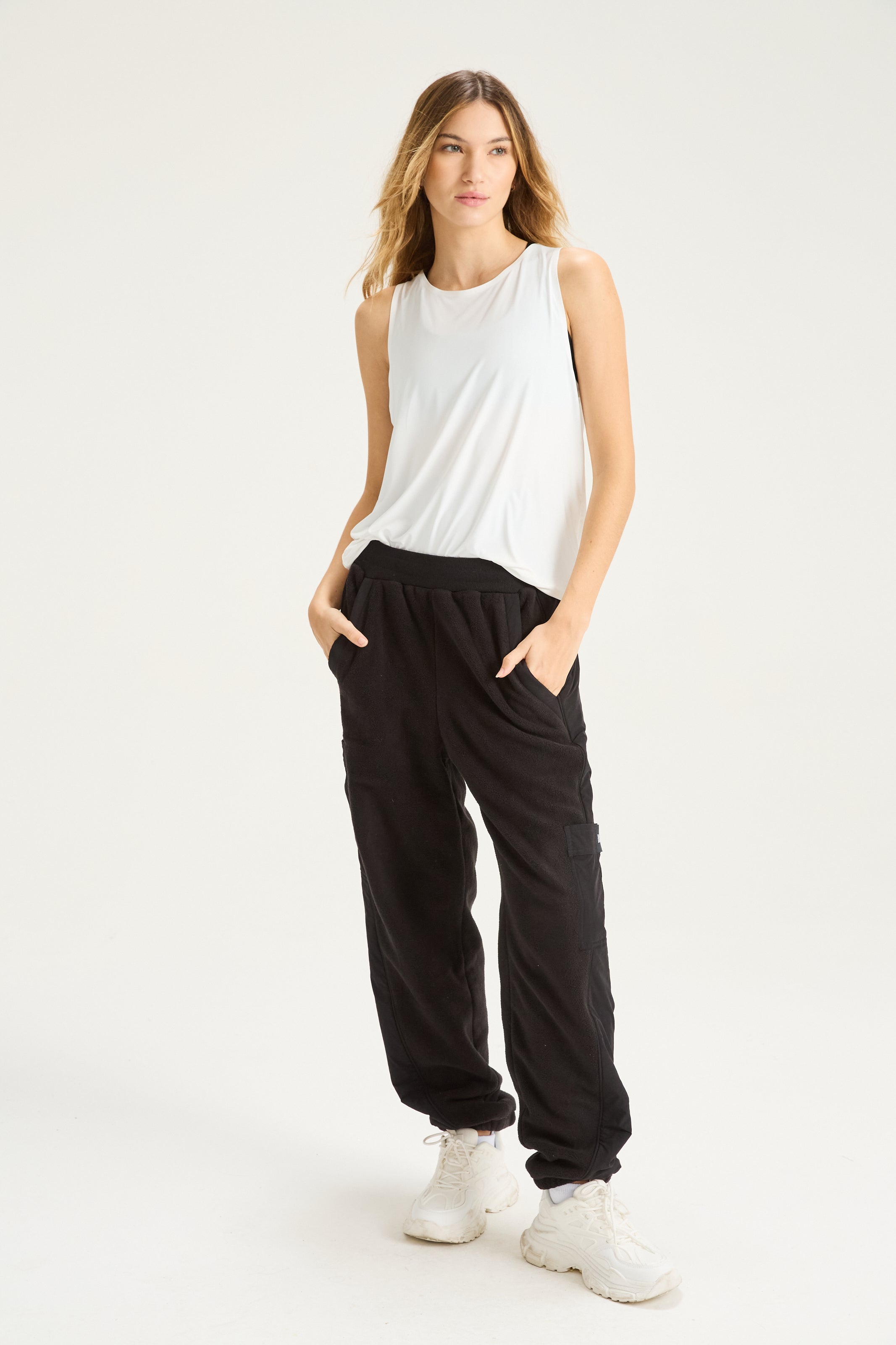 Remera Sin Mangas Breath I - PureSkin® - Blanco