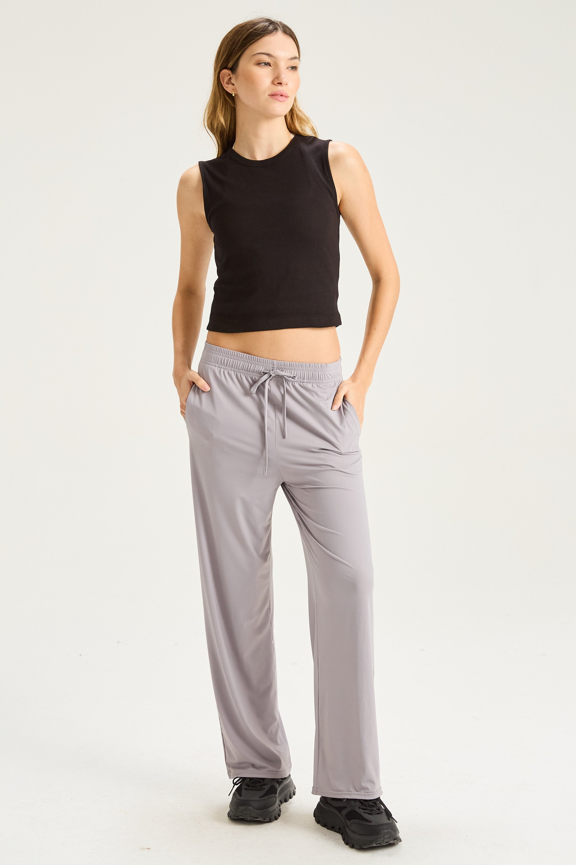 Musculosa Rythm - Negro