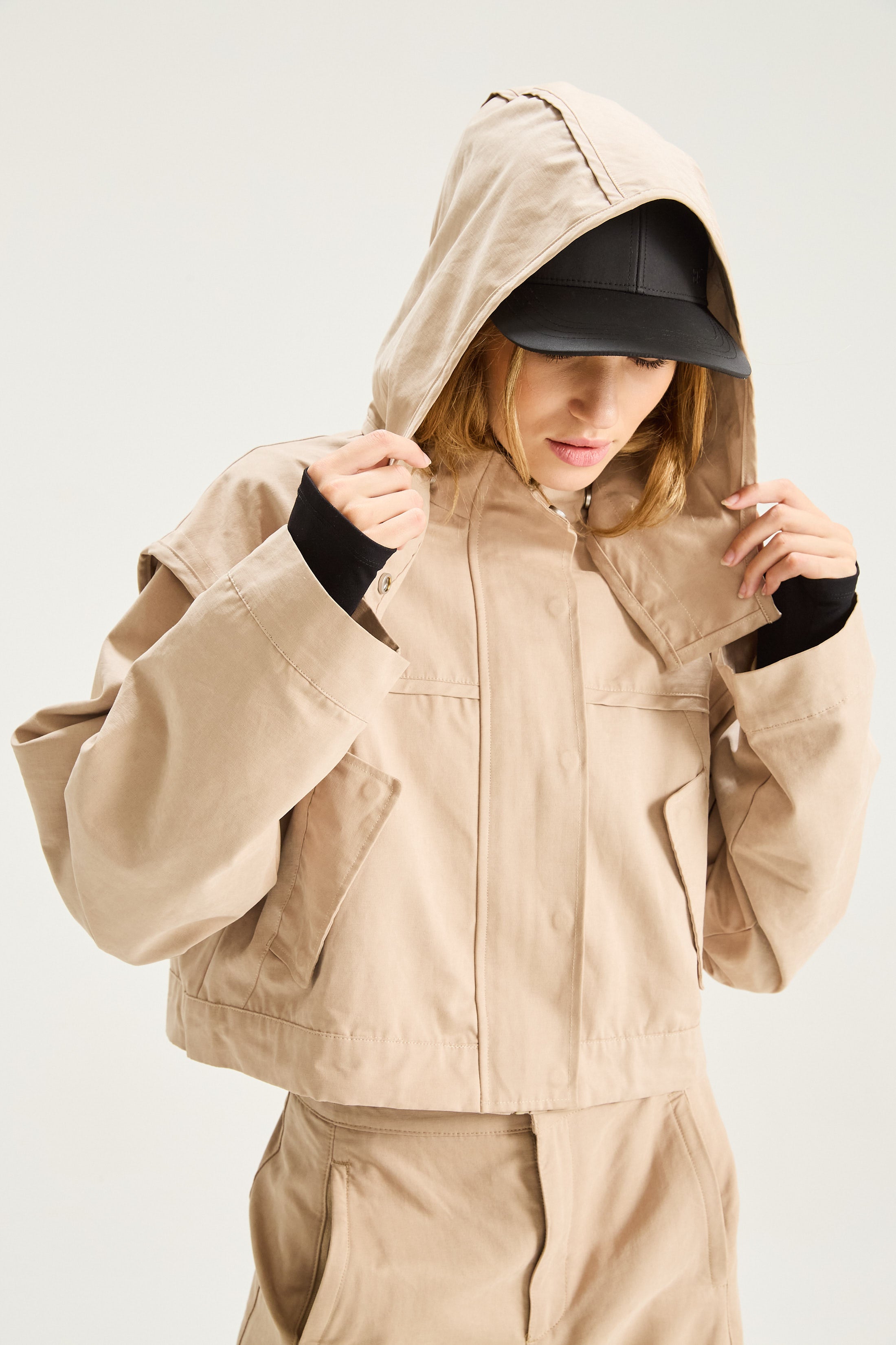 Campera Dusk - Camel