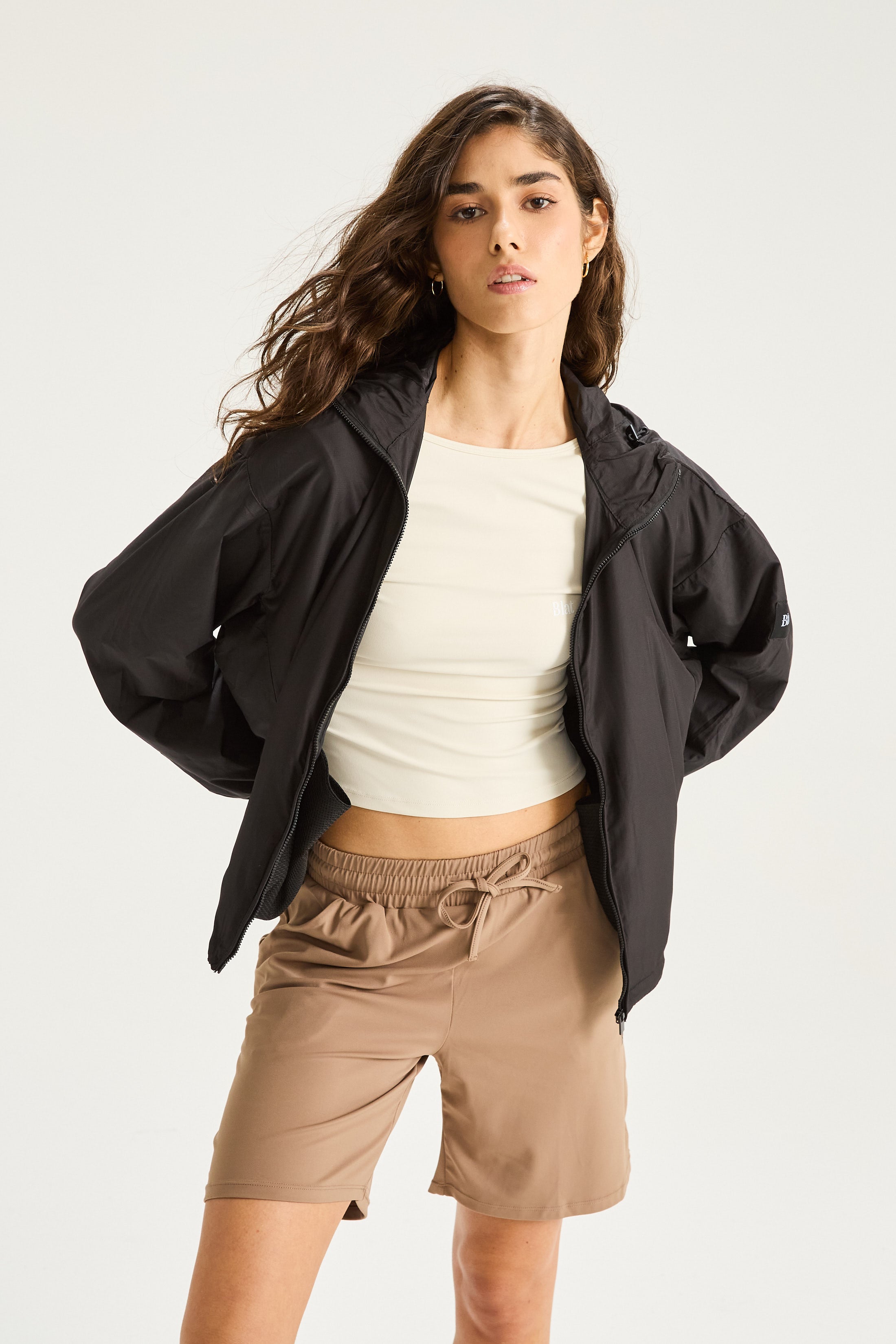 Campera Stride - Negro