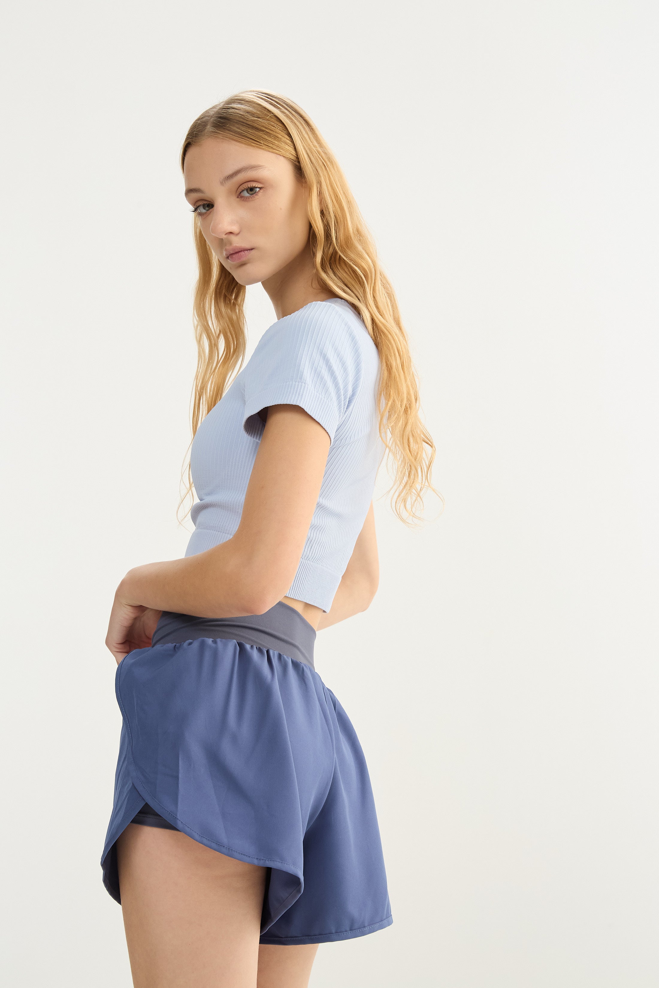 Short Momentum - TechKnit® - Acero