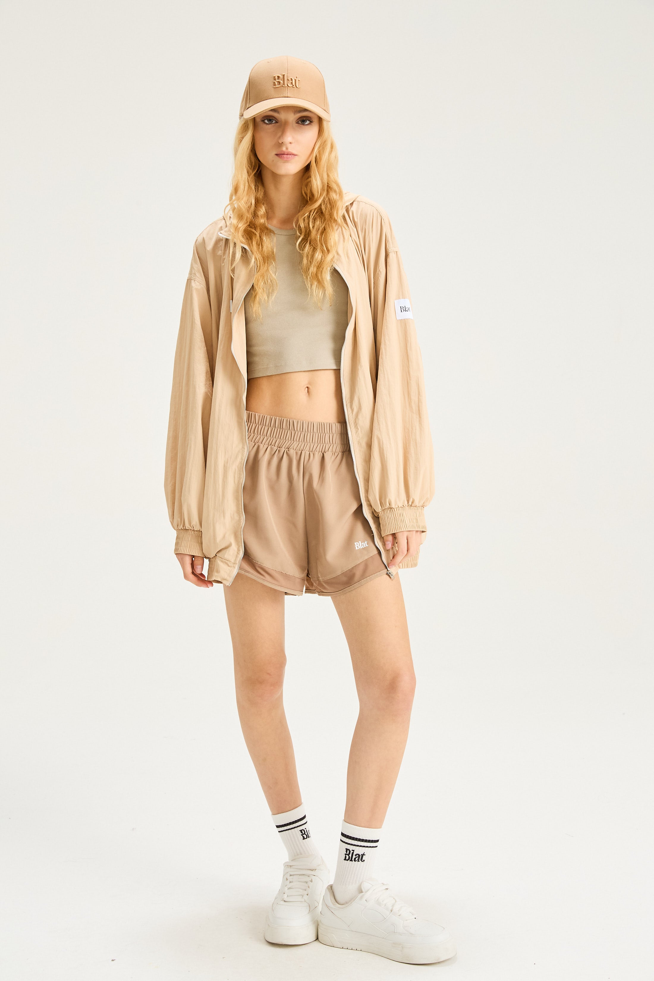 Musculosa Crop Boost - Visón