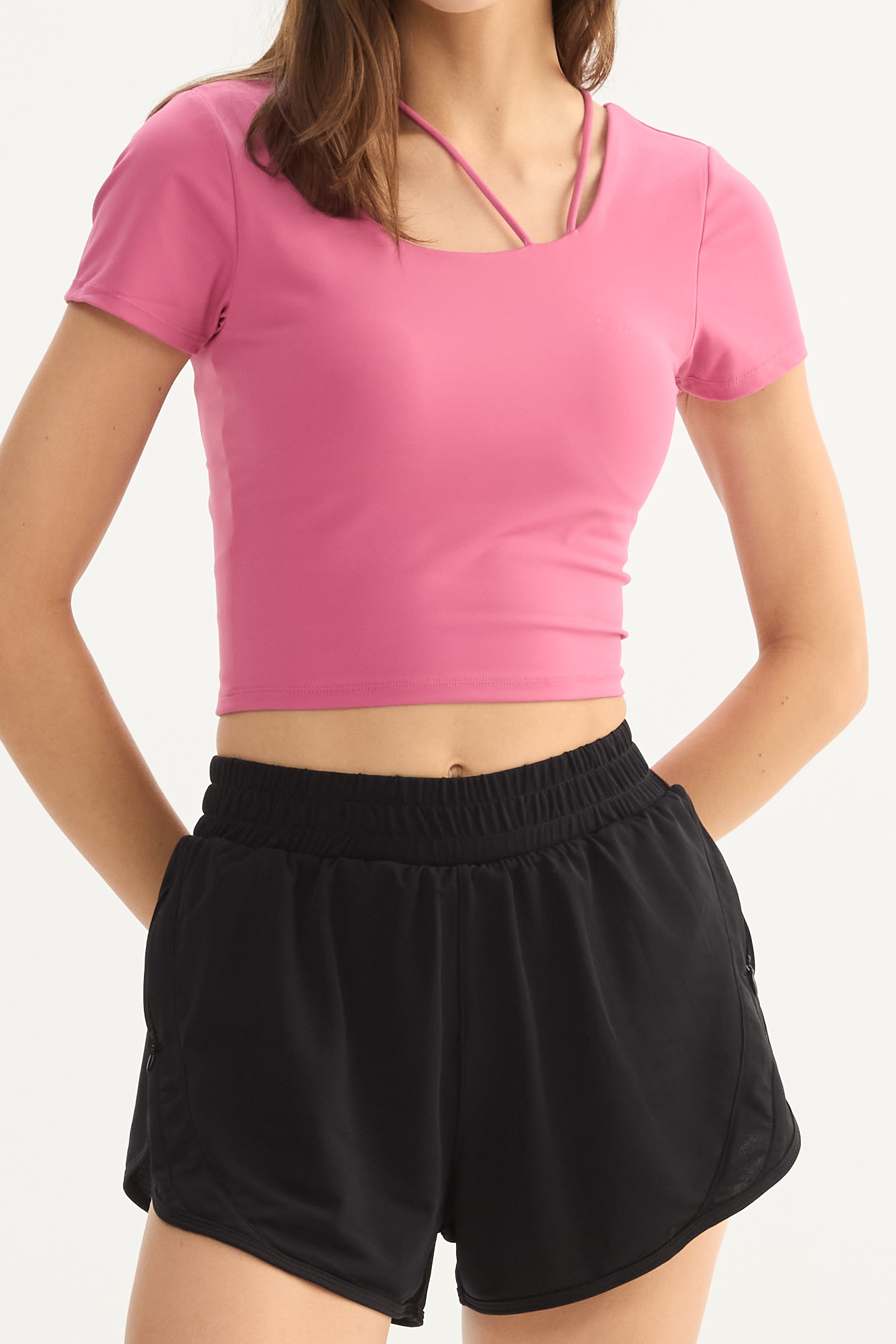 Top Manga Corta Vortex - PureSkin® - Malva