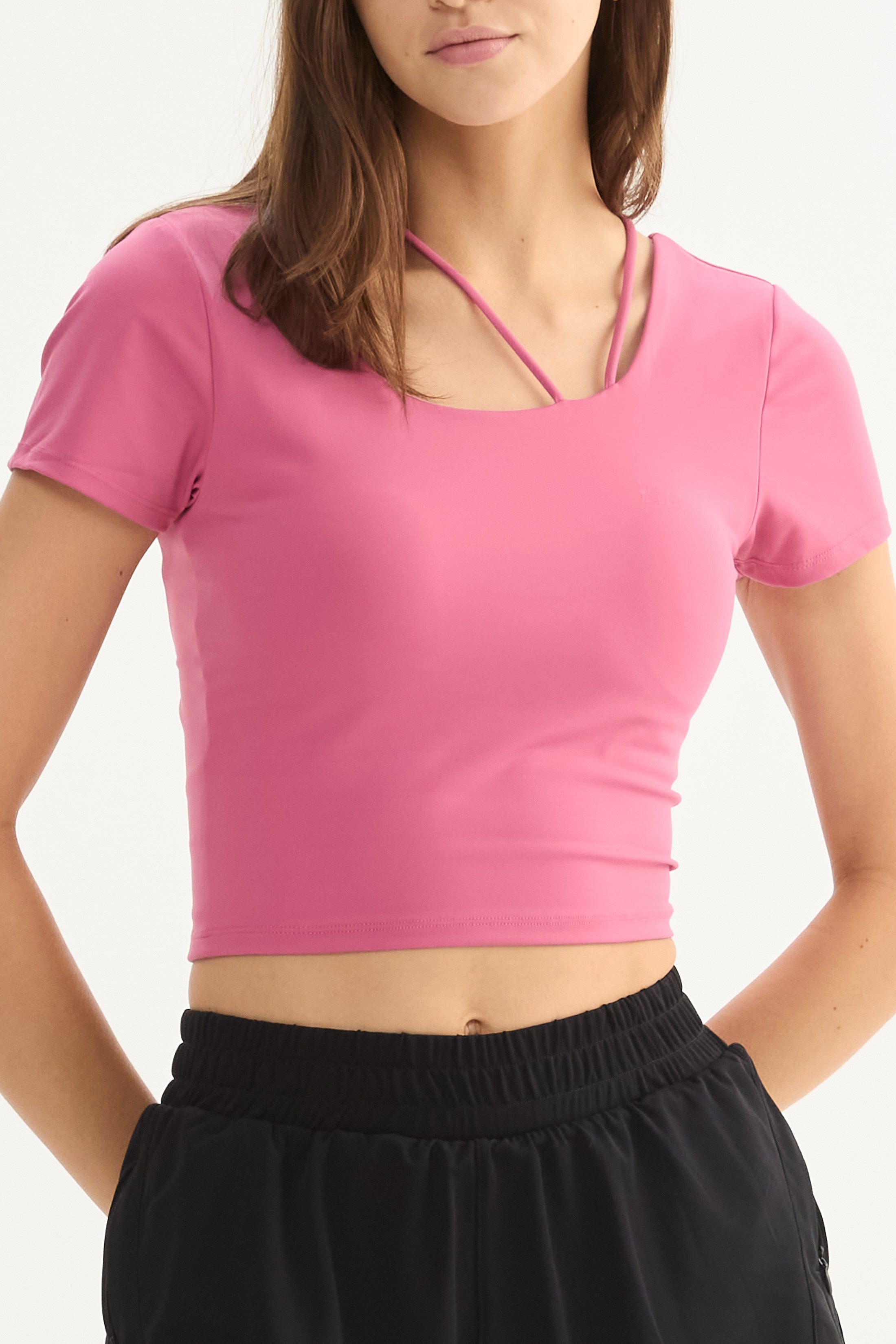 Top Manga Corta Vortex - PureSkin® - Malva