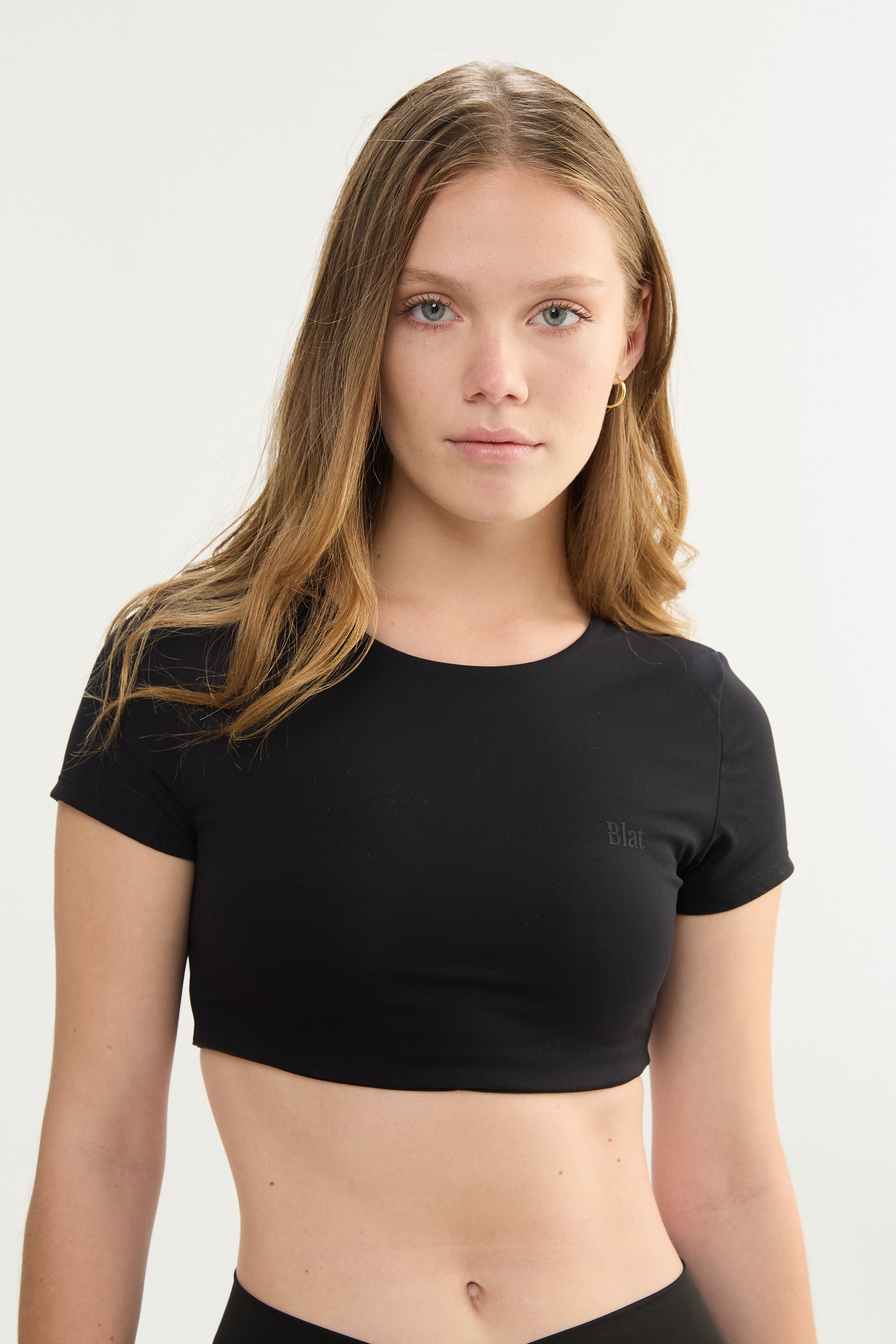 Top Manga Corta Foam - PureSkin® - Negro