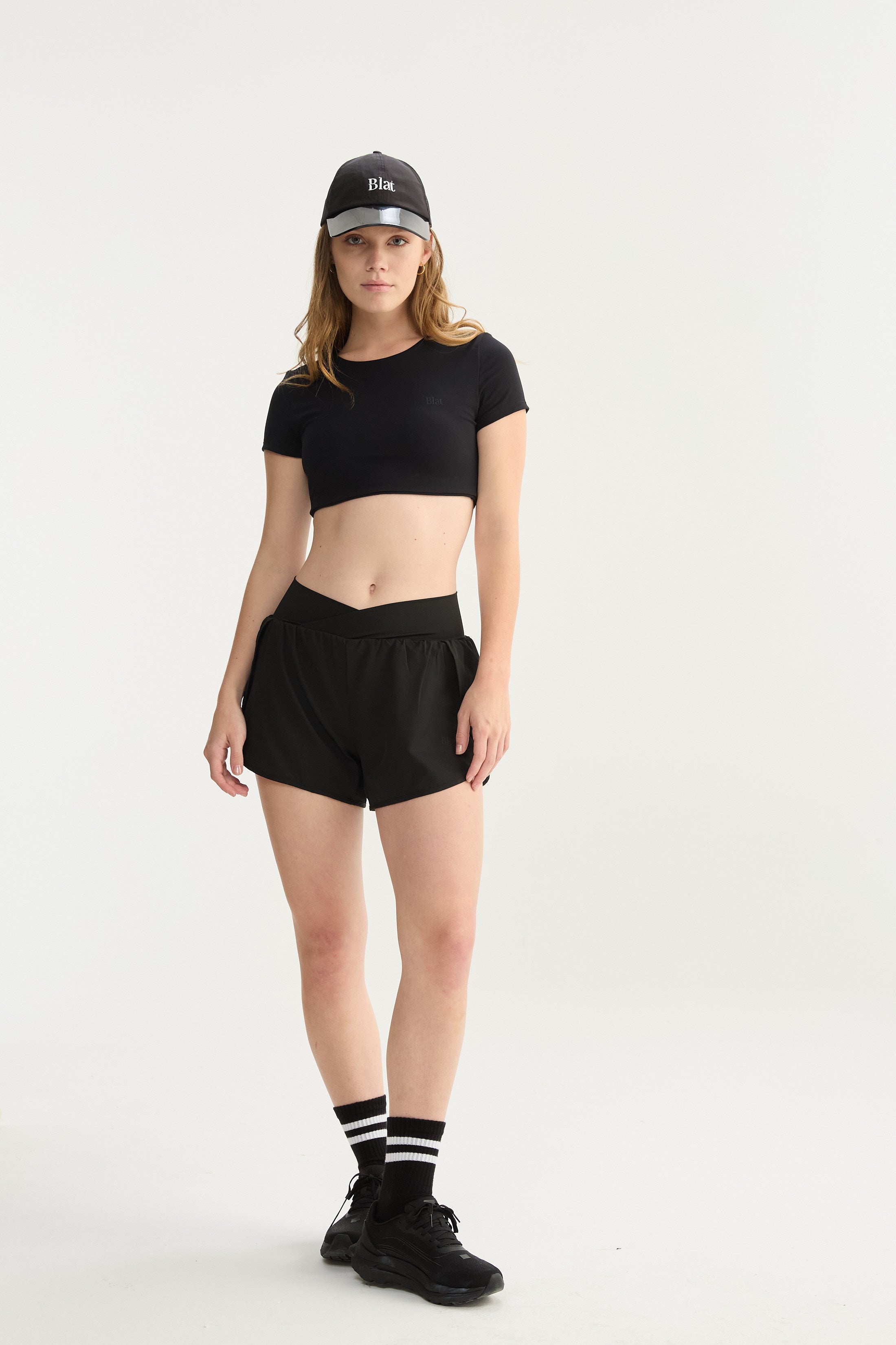 Top Manga Corta Foam - PureSkin® - Negro