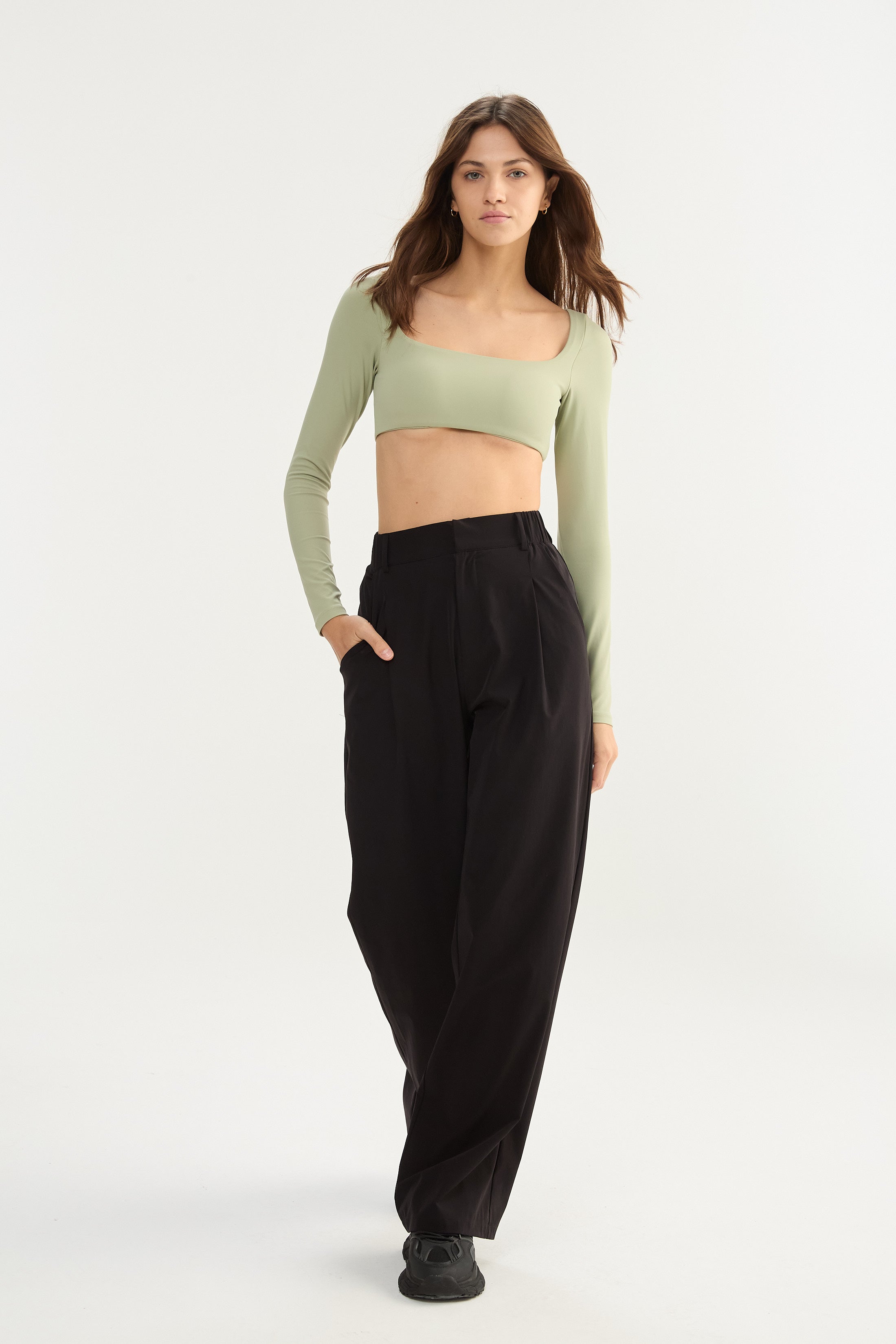 Top Manga Larga Foam - PureSkin® - Menta