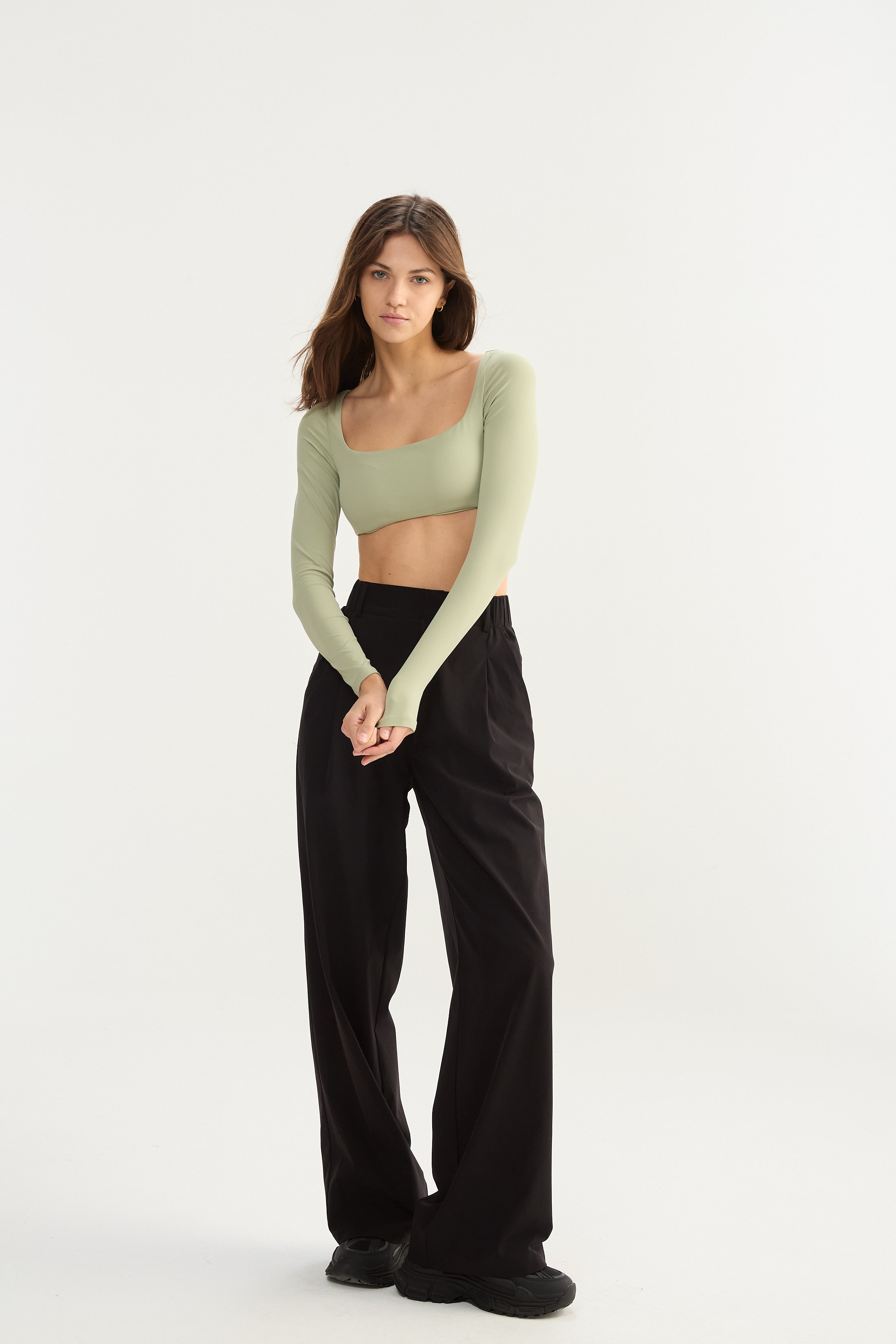 Top Manga Larga Foam - PureSkin® - Menta