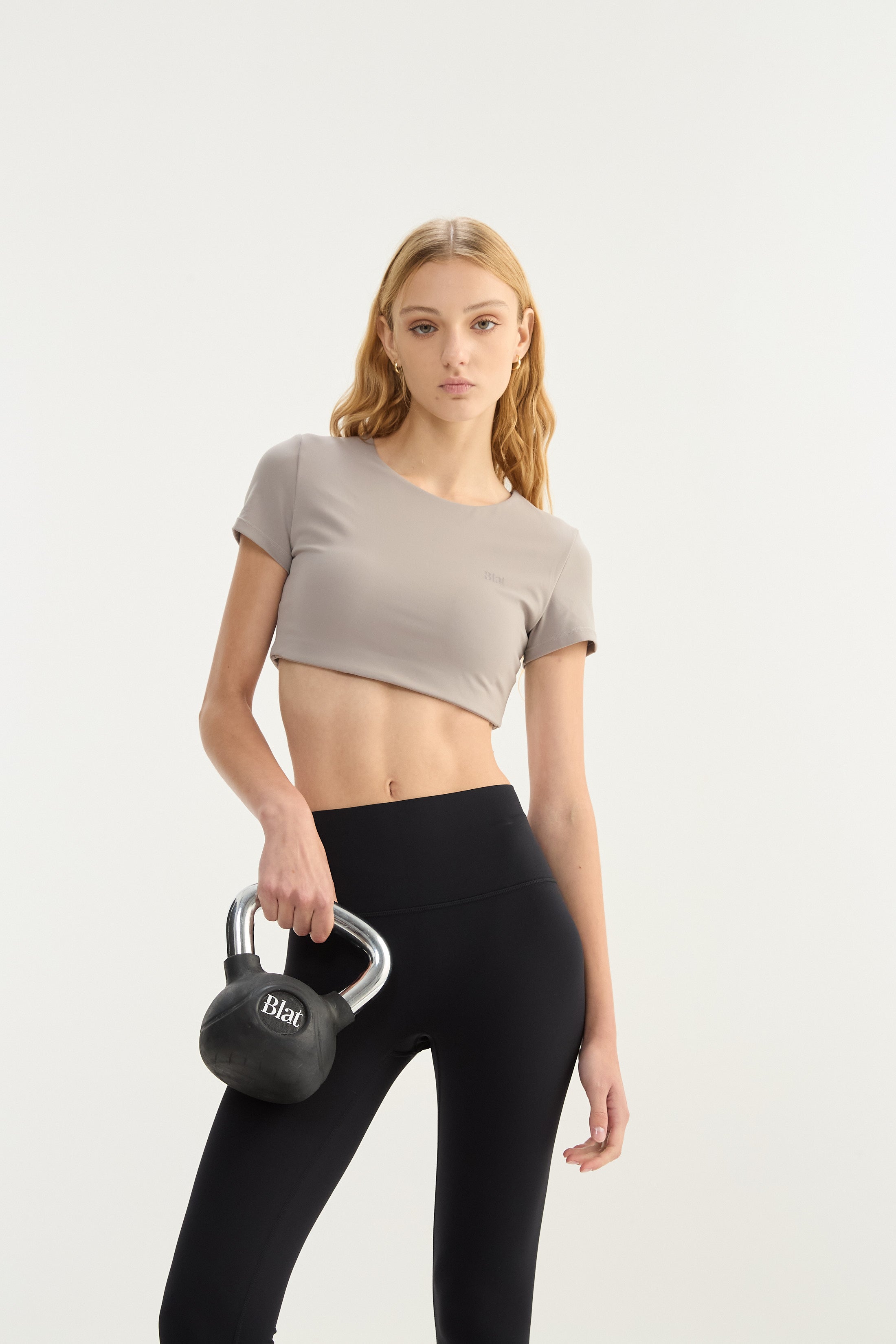 Top Manga Corta Foam - PureSkin® - Gris Ceniza