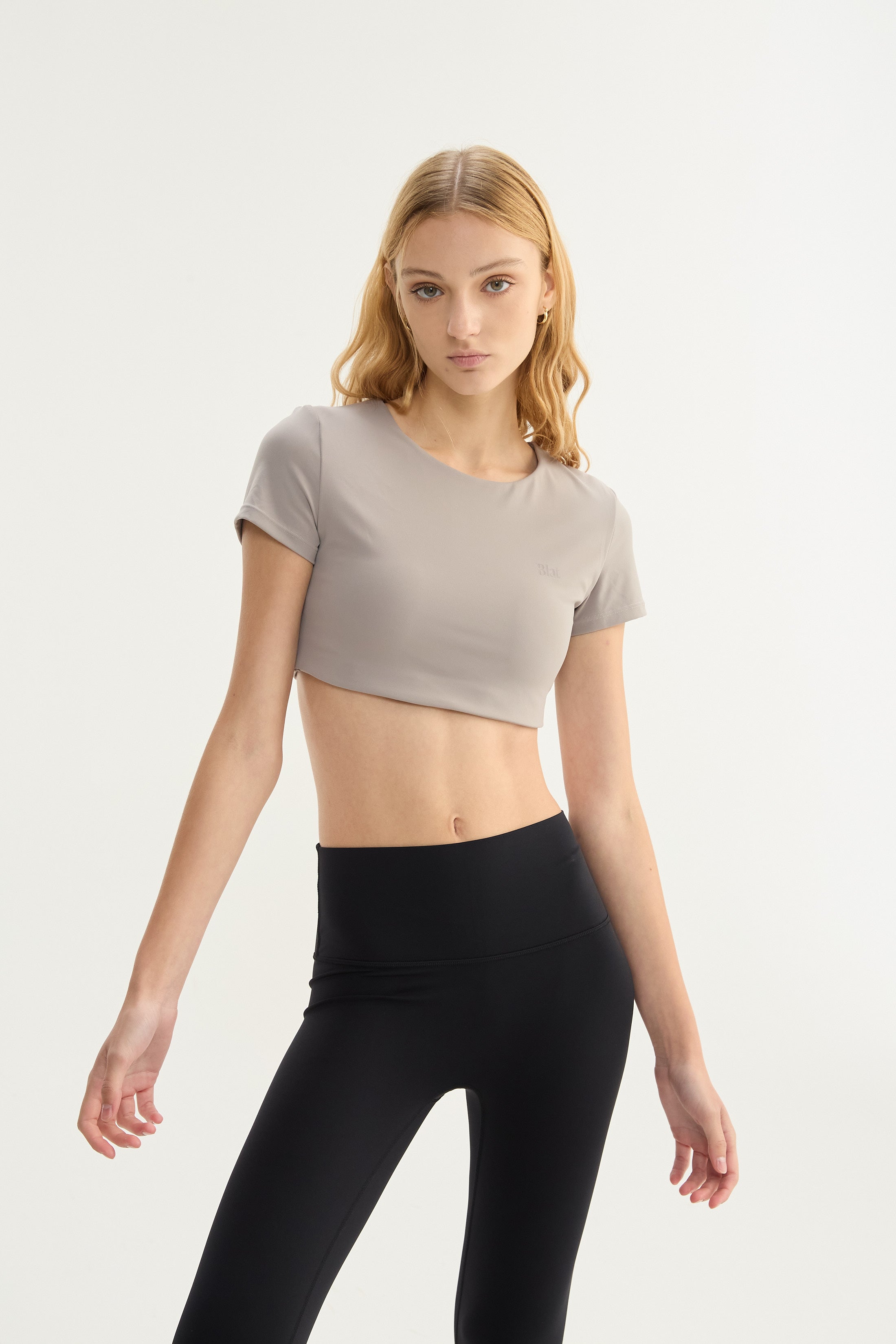 Top Manga Corta Foam - PureSkin® - Gris Ceniza